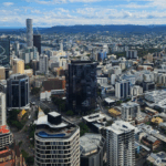Landscape of buildings in Australia