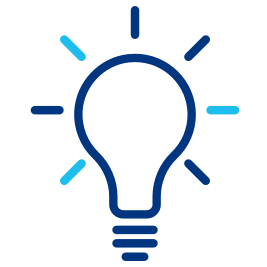 Lightbulb icon symbolising Simpel's Innovation to Simplify the Complex company value